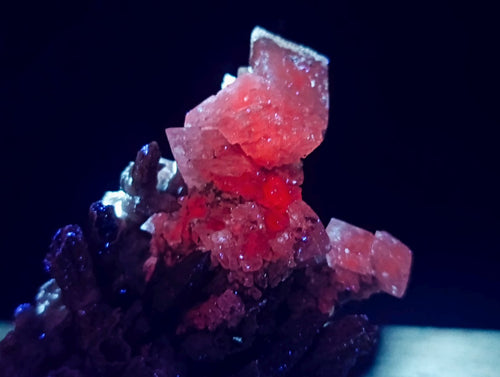 Natural Rhomboherdral and Spearhead Calcite Specimens x 2 From Albert's Mountain, Lesotho - Toprock Gemstones and Minerals 