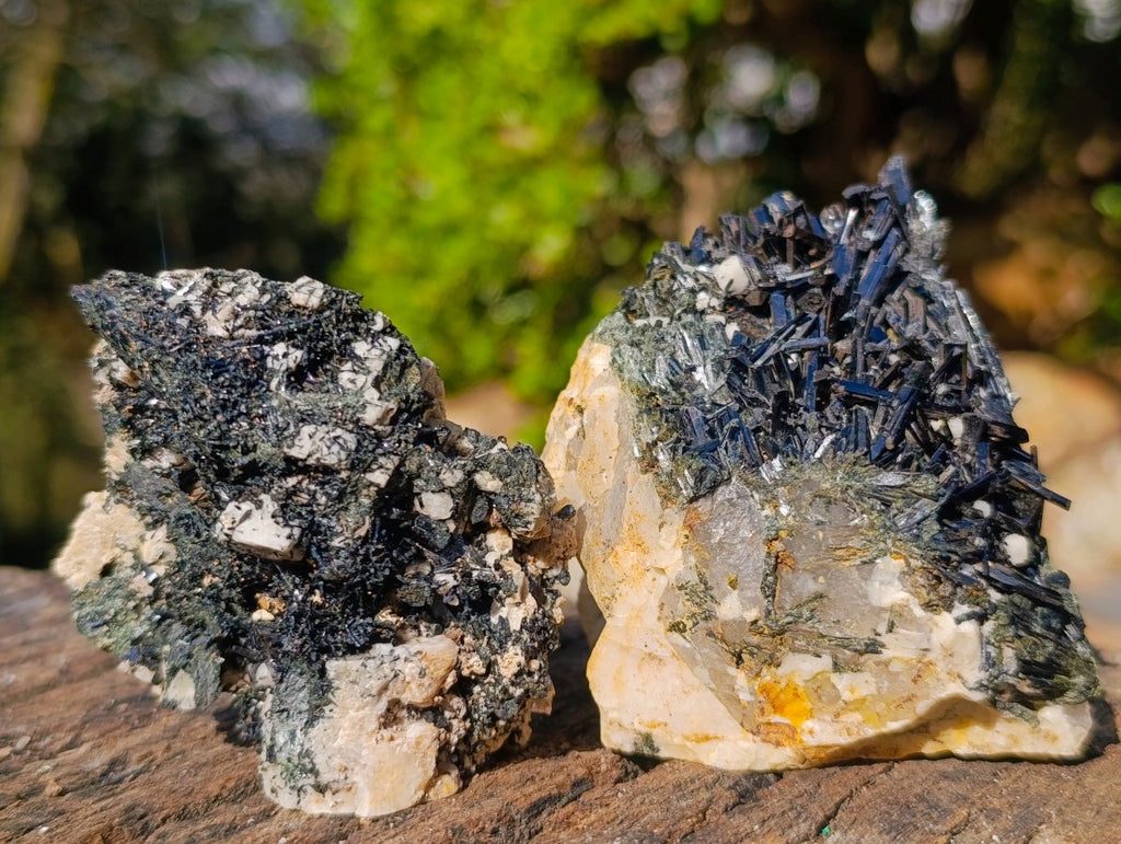 Natural Aegirine and Orthoclase Crystals x 6 From Zomba, Malawi - Toprock Gemstones and Minerals 