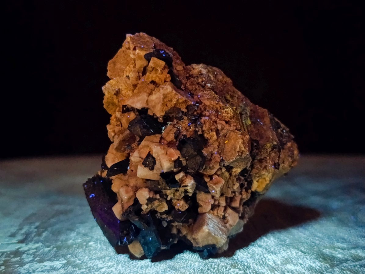 Natural Aegirine and Orthoclase Crystals x 6 From Zomba, Malawi - Toprock Gemstones and Minerals 