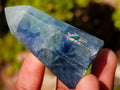 Polished Watermelon Fluorite Display Crystals x 6 From Uis, Namibia - Toprock Gemstones and Minerals 