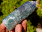 Polished Watermelon Fluorite Display Crystals x 6 From Uis, Namibia - Toprock Gemstones and Minerals 