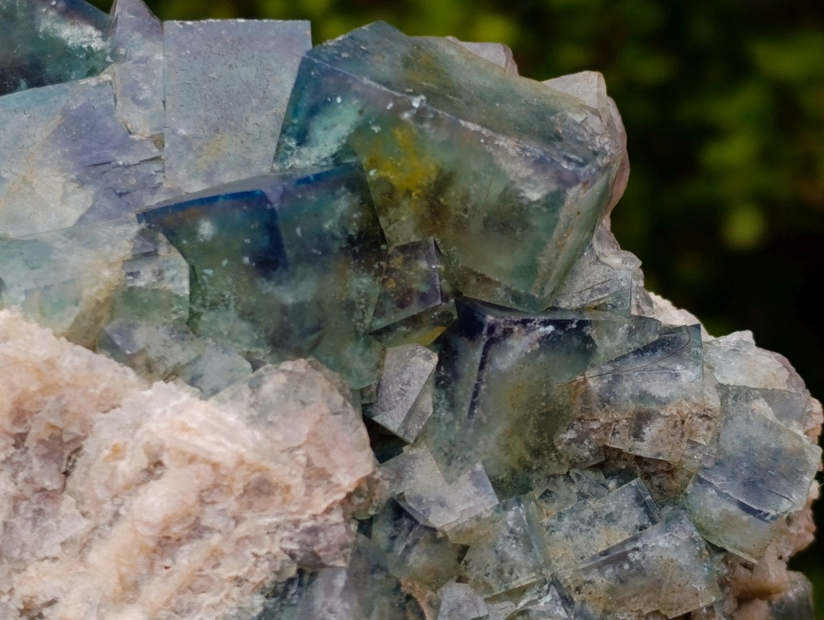 Natural Large Green Cubic Fluorite Specimen x 1 From Mandrosonoro, Madagascar - Toprock Gemstones and Minerals 