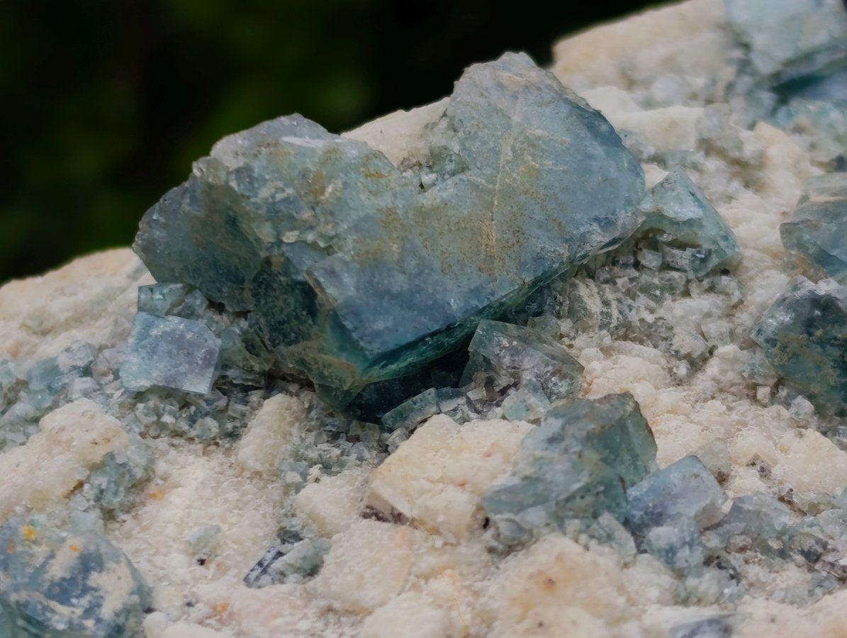 Natural Large Green Cubic Fluorite Specimen x 1 From Mandrosonoro, Madagascar - Toprock Gemstones and Minerals 