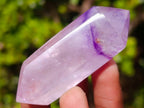 Polished Window Amethyst Double Terminated Crystals x 12 From Akansobe, Madagascar - Toprock Gemstones and Minerals 
