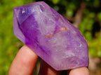Polished Window Amethyst Double Terminated Crystals x 12 From Akansobe, Madagascar - Toprock Gemstones and Minerals 