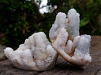 Natural Drusy Snow White Quartz Clusters x 12 From Madagascar - Toprock Gemstones and Minerals 