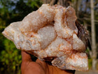 Natural Crystalline Agate Geode with Drusy Ball Quartz Centre x 1 From Maintirano, Madagascar - Toprock Gemstones and Minerals 