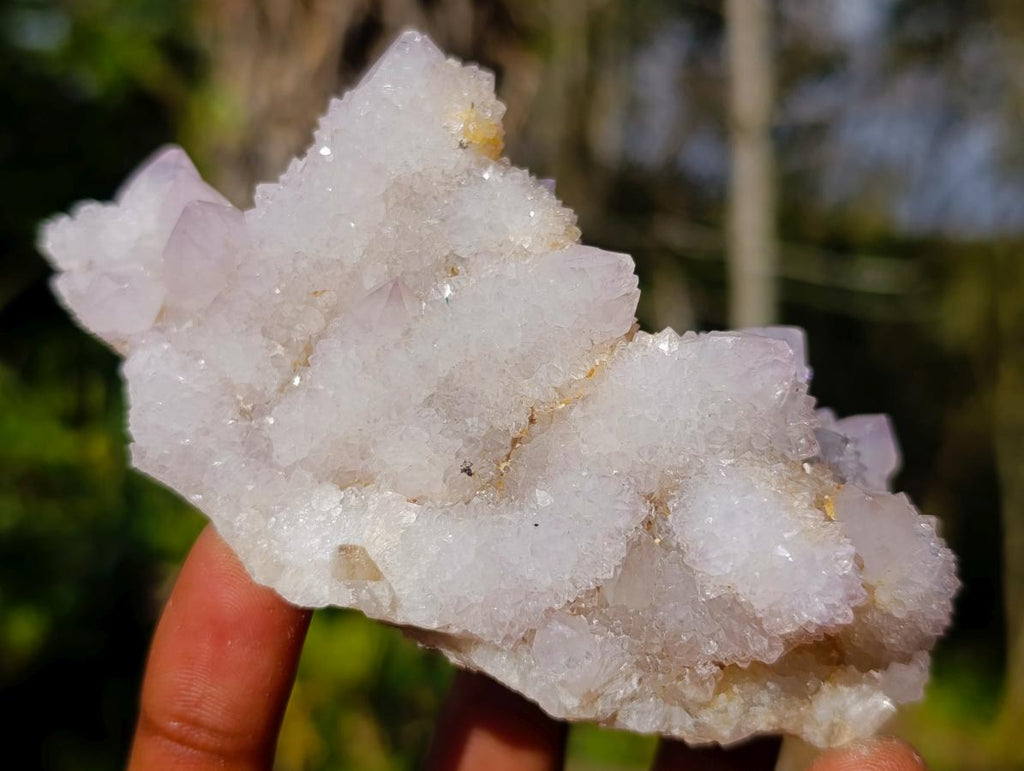 Natural Spirit Amethyst and Spirit Quartz Clusters x 6 From Boekenhouthoek, South Africa - Toprock Gemstones and Minerals 