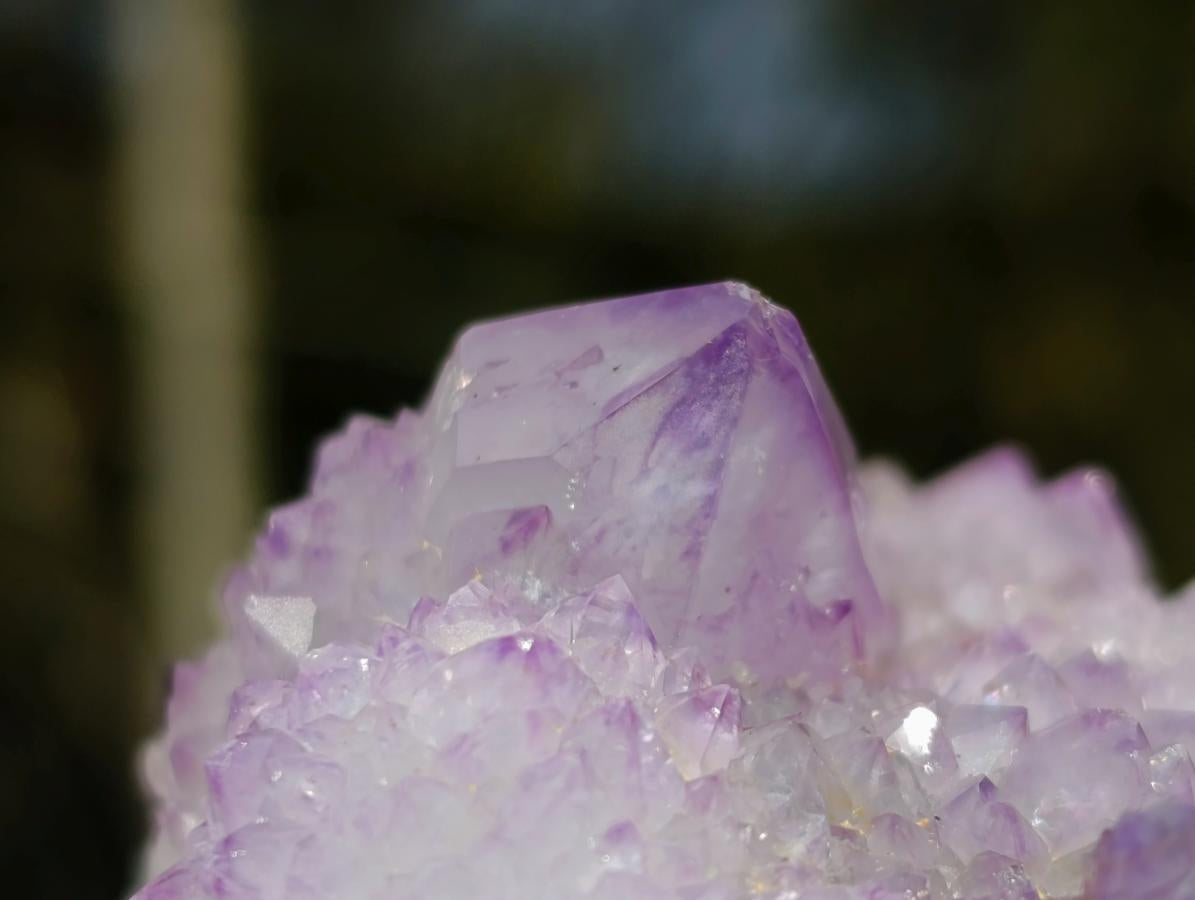 Natural Spirit Amethyst and Spirit Quartz Clusters x 6 From Boekenhouthoek, South Africa - Toprock Gemstones and Minerals 