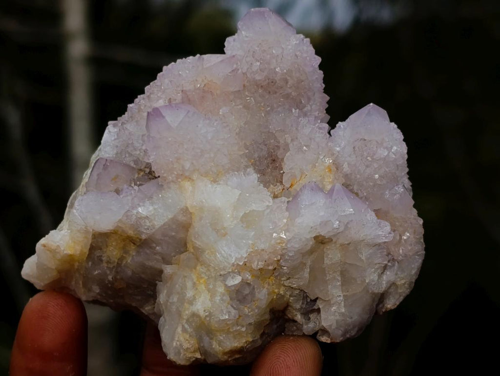 Natural Spirit Amethyst and Spirit Quartz Clusters x 6 From Boekenhouthoek, South Africa - Toprock Gemstones and Minerals 