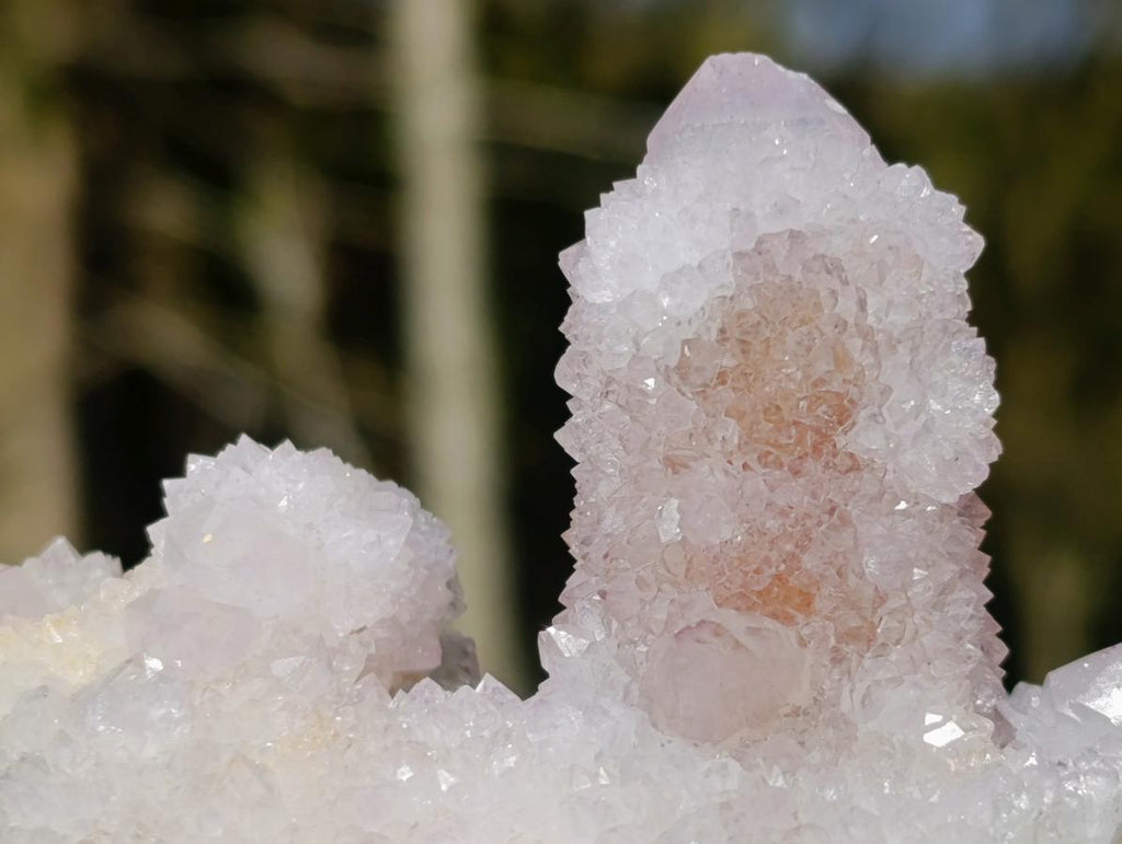 Natural Spirit Amethyst and Spirit Quartz Clusters x 6 From Boekenhouthoek, South Africa - Toprock Gemstones and Minerals 