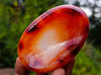 Polished Carnelian Agate Gemstone Bowls x 12 From Madagascar - Toprock Gemstones and Minerals 