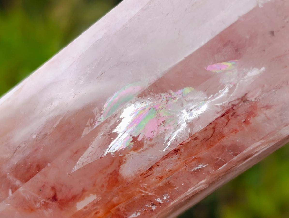 Polished Red Hematoid Quartz Display Crystals x 6 From Ambatondrazaka, Madagascar - Toprock Gemstones and Minerals 