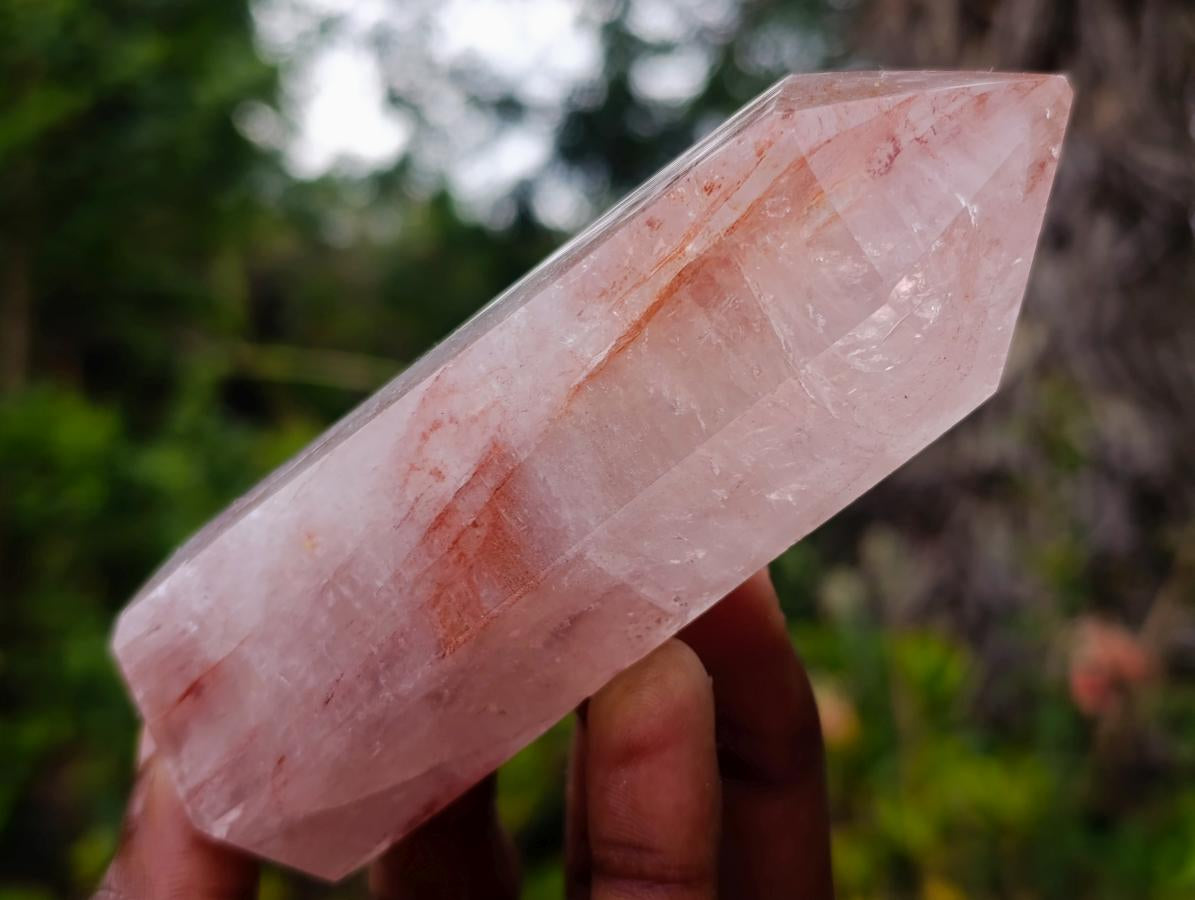 Polished Red Hematoid Quartz Display Crystals x 6 From Ambatondrazaka, Madagascar - Toprock Gemstones and Minerals 