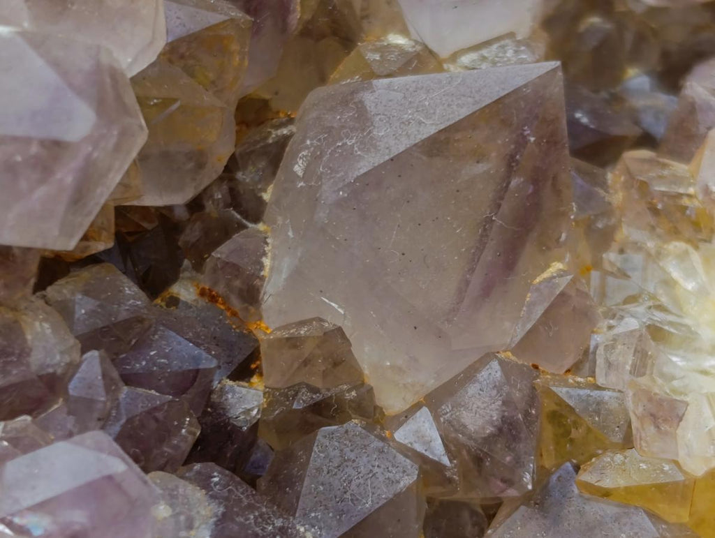 Natural Large Spirit Ametrine Cluster x 1 From Boekenhouthoek, South Africa - Toprock Gemstones and Minerals 