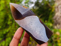 Polished Banded Agate Display Crystals x 5 From Madagascar - Toprock Gemstones and Minerals 