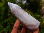 Polished Banded Agate Display Crystals x 5 From Madagascar - Toprock Gemstones and Minerals 