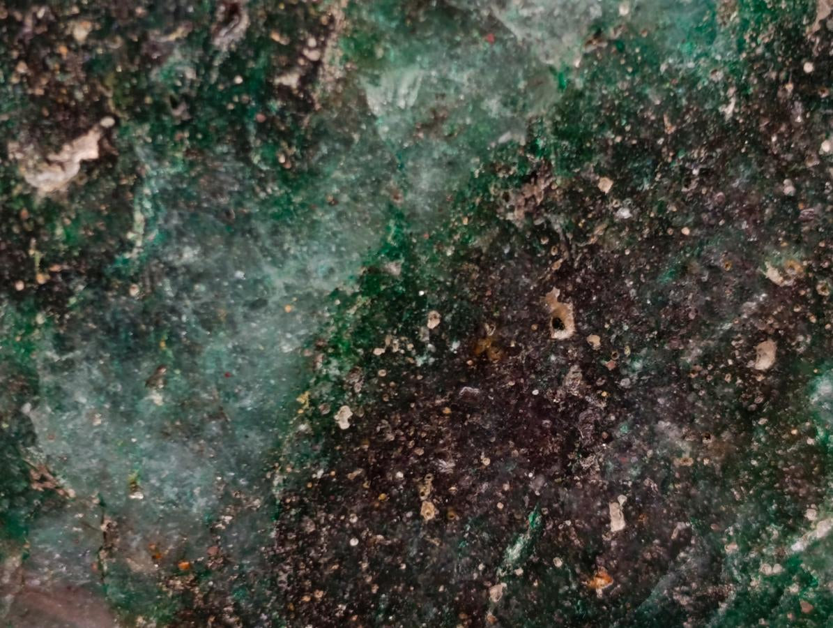 Polished Fuchsite Quartz Standing Display Pieces x 3 From Andakatany, Madagascar - Toprock Gemstones and Minerals 