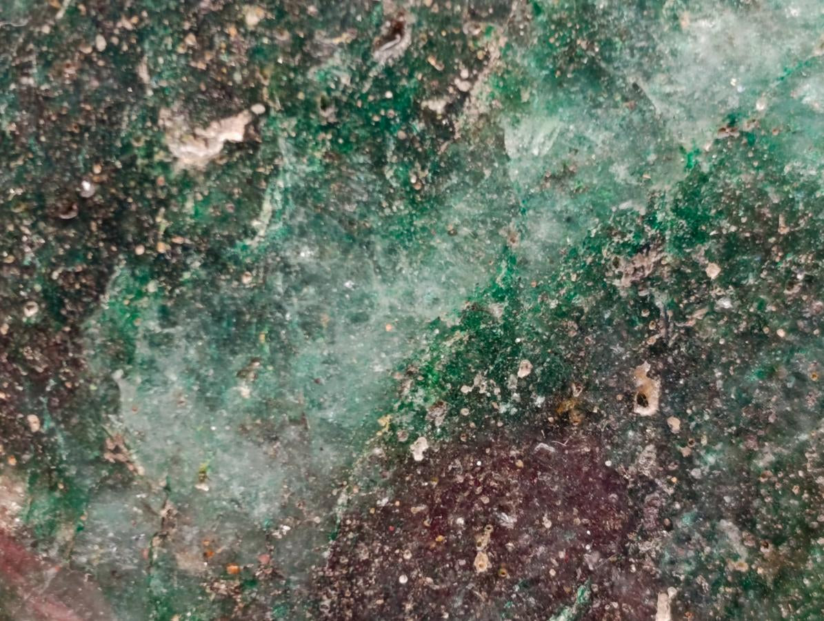 Polished Fuchsite Quartz Standing Display Pieces x 3 From Andakatany, Madagascar - Toprock Gemstones and Minerals 