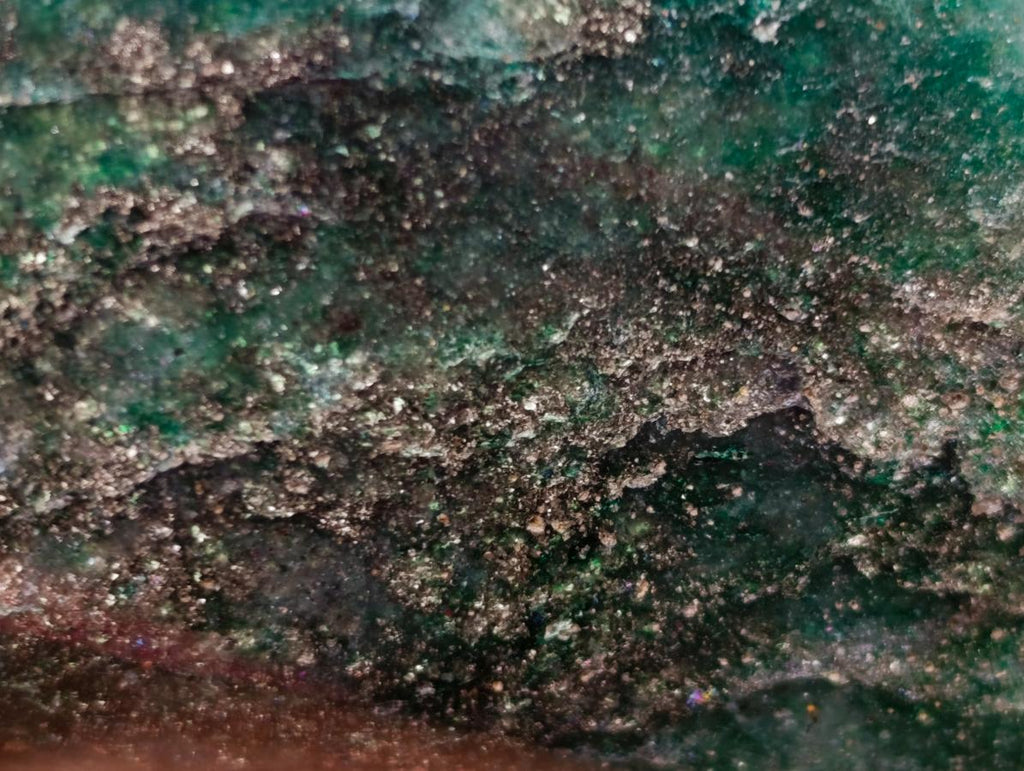 Polished Fuchsite Quartz Standing Display Pieces x 3 From Andakatany, Madagascar - Toprock Gemstones and Minerals 