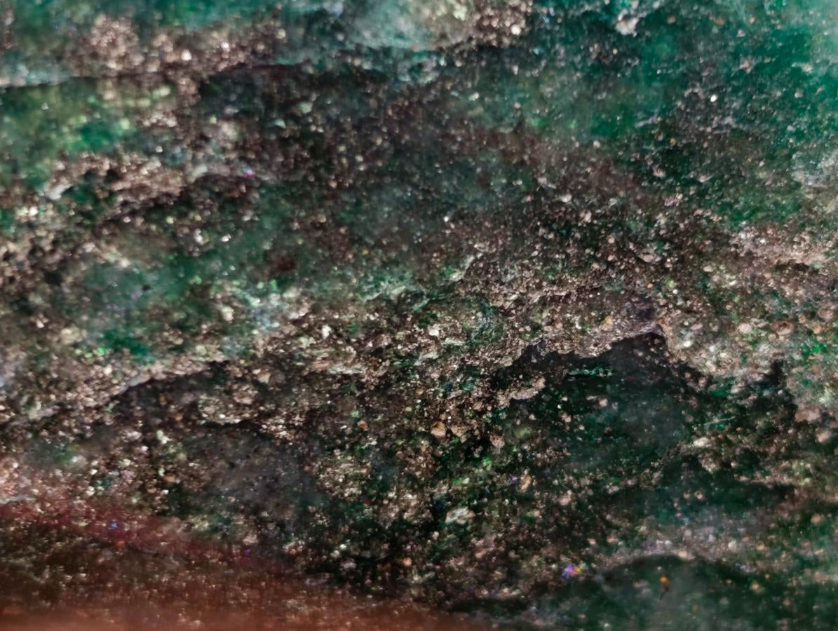 Polished Fuchsite Quartz Standing Display Pieces x 3 From Andakatany, Madagascar - Toprock Gemstones and Minerals 