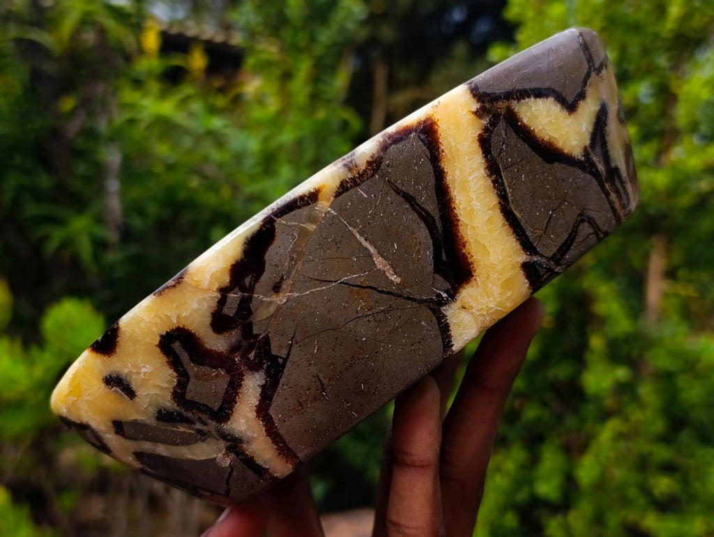 Polished Septerye Bowls x 2 From Mahajanga, Madagascar - Toprock Gemstones and Minerals 