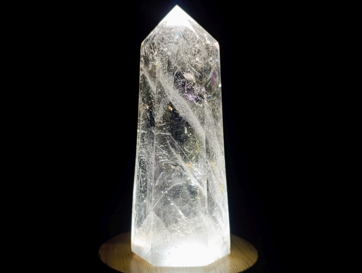 Polished Smokey and Clear Quartz Display Crystals x 3 From Madagascar - Toprock Gemstones and Minerals 