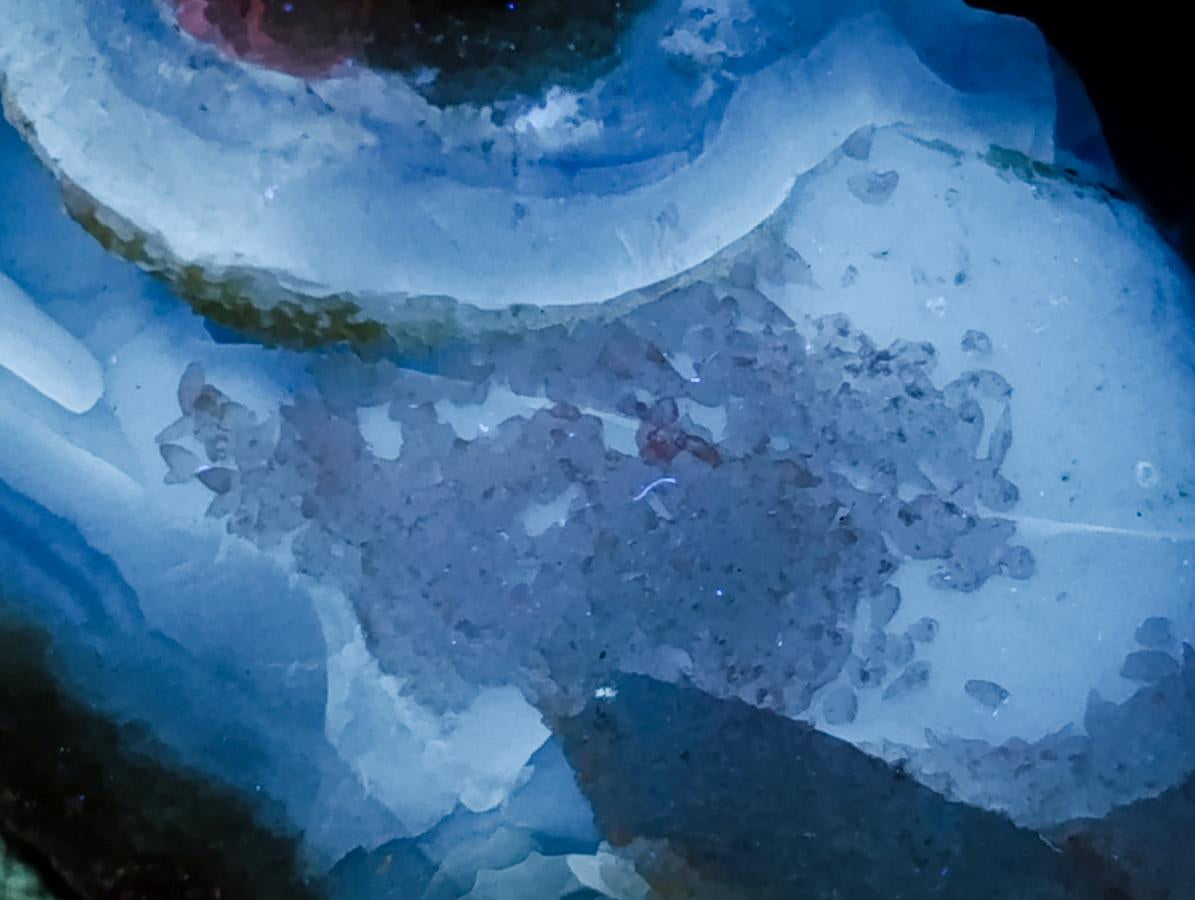 Polished Blue Lace Agate Geodes x 6 From Nsanje, Malawi - Toprock Gemstones and Minerals 