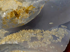 Polished Blue Lace Agate Geodes x 6 From Nsanje, Malawi - Toprock Gemstones and Minerals 