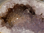 Polished Mix of Agate Crystalline Geodes and Crystal Topped Plates x 6 From Maintirano, Madagascar - Toprock Gemstones and Minerals 