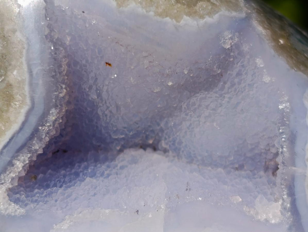 Polished Blue Lace Agate Standing Display Pieces and Free Forms x 8 From Nsanje, Malawi - Toprock Gemstones and Minerals 