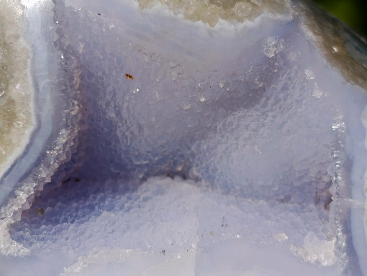 Polished Blue Lace Agate Standing Display Pieces and Free Forms x 8 From Nsanje, Malawi - Toprock Gemstones and Minerals 