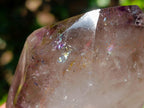 Polished Smokey Window Amethyst Display Crystals x 2 From Akansobe, Madagascar - Toprock Gemstones and Minerals 