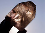 Polished Smokey Window Amethyst Display Crystals x 2 From Akansobe, Madagascar - Toprock Gemstones and Minerals 