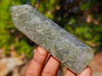 Polished Epidote in Girasol Quartz Display Crystals x 12 From Madagascar - Toprock Gemstones and Minerals 