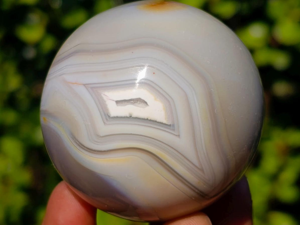 Polished Banded Agate Spheres x 4 From Madagascar - Toprock Gemstones and Minerals 