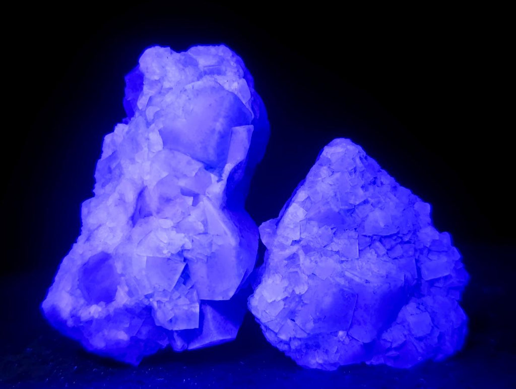 Natural Green Cubic Fluorite Specimens x 12 From Mandrosonoro, Madagascar - Toprock Gemstones and Minerals 