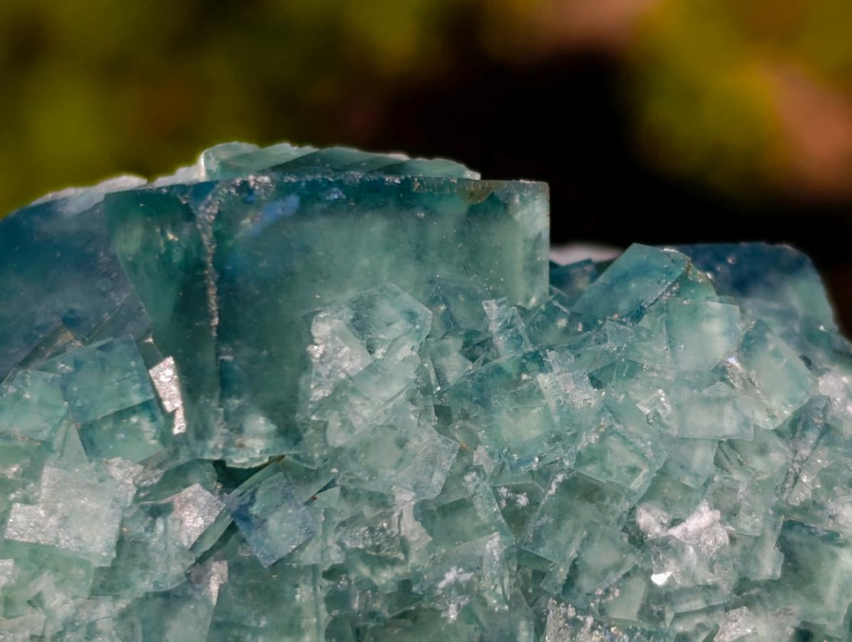 Natural Green Cubic Fluorite Specimens x 12 From Mandrosonoro, Madagascar - Toprock Gemstones and Minerals 