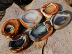 Polished Polychrome Jasper Bowls x 6 From NW Coast, Madagascar - Toprock Gemstones and Minerals 