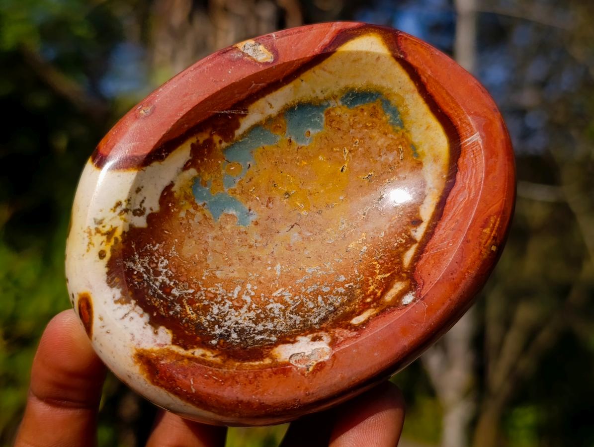 Polished Polychrome Jasper Bowls x 6 From NW Coast, Madagascar - Toprock Gemstones and Minerals 