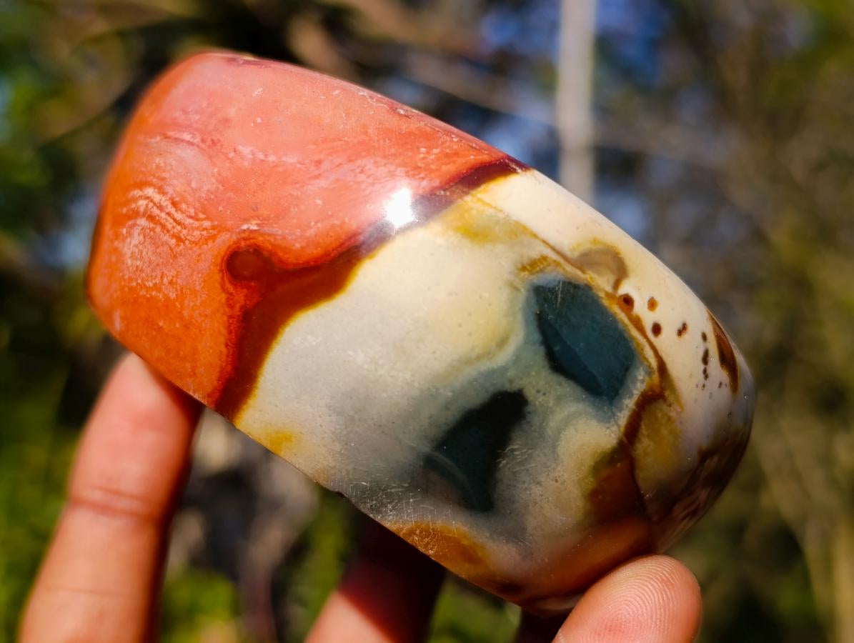 Polished Polychrome Jasper Bowls x 6 From NW Coast, Madagascar - Toprock Gemstones and Minerals 