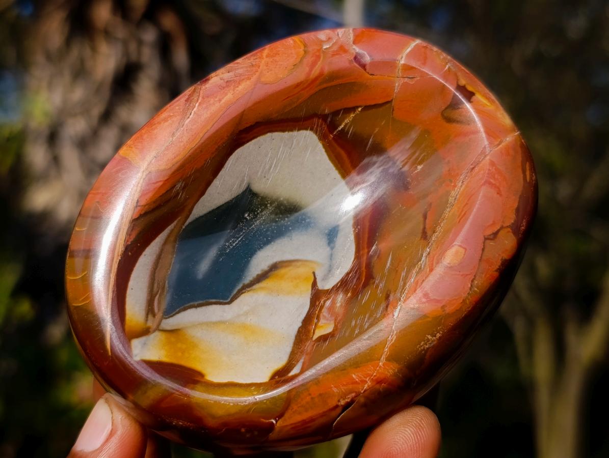 Polished Polychrome Jasper Bowls x 6 From NW Coast, Madagascar - Toprock Gemstones and Minerals 