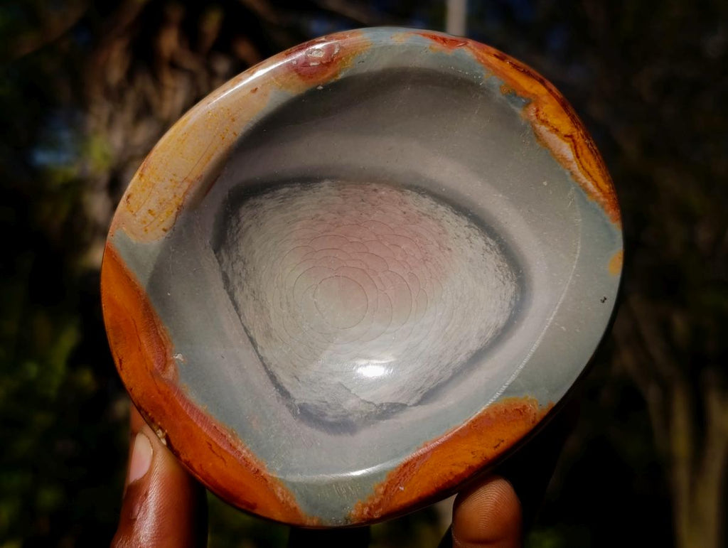 Polished Polychrome Jasper Bowls x 6 From NW Coast, Madagascar - Toprock Gemstones and Minerals 