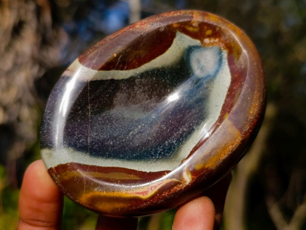 Polished Polychrome Jasper Bowls x 6 From NW Coast, Madagascar - Toprock Gemstones and Minerals 
