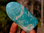 Polished Amazonite Standing Display Pieces x 12 From Madagascar - Toprock Gemstones and Minerals 