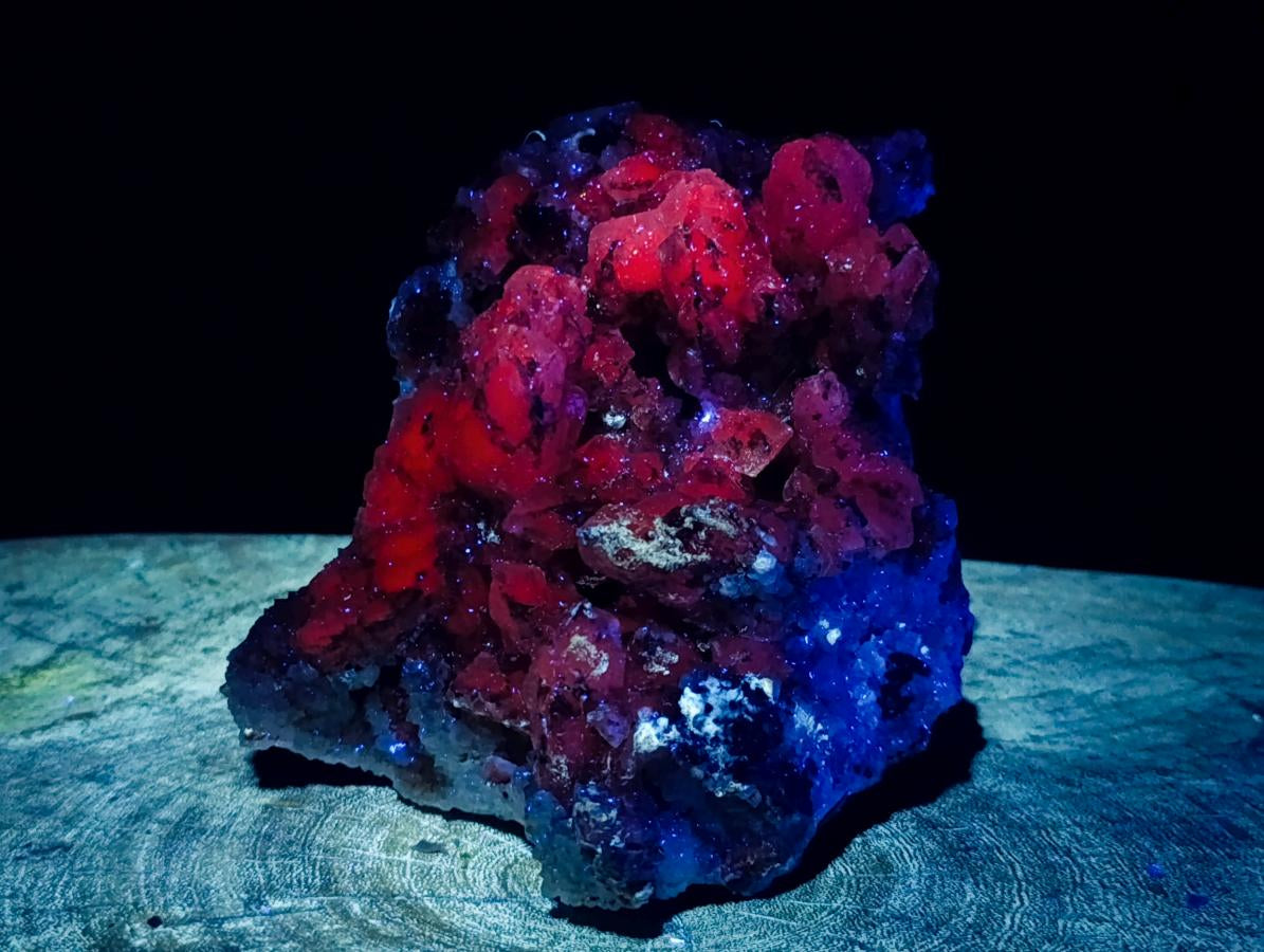 Natural Large Drusy Quartz Coated Calcite Cluster Specimen x 1 From Albert's Mountain, Lesotho - Toprock Gemstones and Minerals 