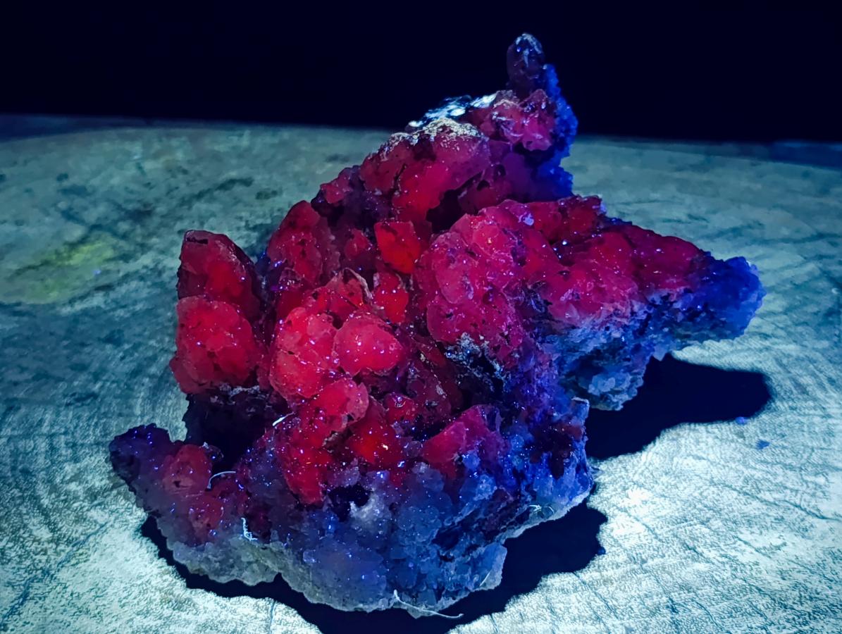 Natural Large Drusy Quartz Coated Calcite Cluster Specimen x 1 From Albert's Mountain, Lesotho - Toprock Gemstones and Minerals 
