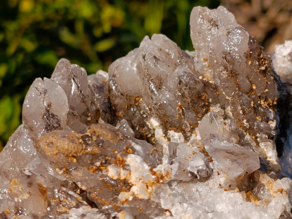 Natural Large Drusy Quartz Coated Calcite Cluster Specimen x 1 From Albert's Mountain, Lesotho - Toprock Gemstones and Minerals 