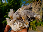 Natural Large Drusy Quartz Coated Calcite Cluster Specimen x 1 From Albert's Mountain, Lesotho - Toprock Gemstones and Minerals 