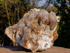 Natural Large Drusy Quartz Coated Calcite Cluster Specimen x 1 From Albert's Mountain, Lesotho - Toprock Gemstones and Minerals 